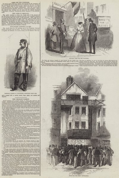 Revolución francesa de 1848 de Myles Birket Foster